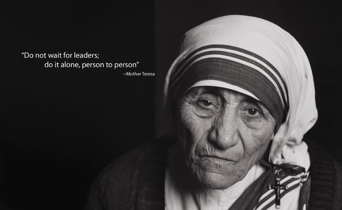 10 Quotes By Mother Teresa on Kindness, Love & Humanity